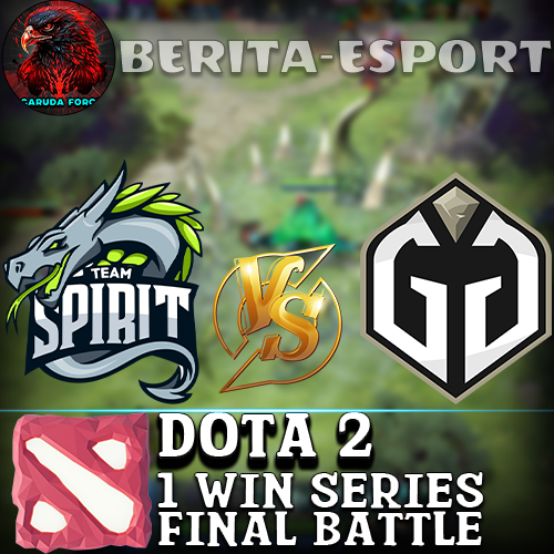 Team Spirit vs Gaimin Gladiators dalam Final 1win Series Dota 2