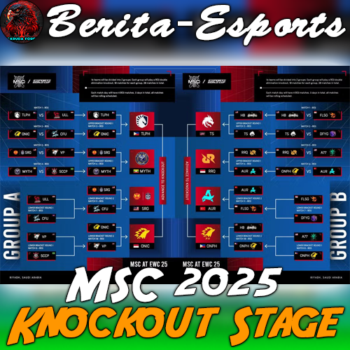 Knockout Stage MSC 2025 Hari Pertama