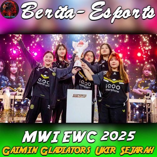MWI EWC 2025: Gaimin Gladiators Ukir Sejarah Team Vitality