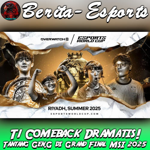 T1 Comeback Dramatis! Tantang Gen.G di Grand Final MSI 2025