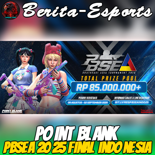 PBSEA 2025 Final Indonesia Di Wakili Unix Paradise dan A4 Comeback Toxido