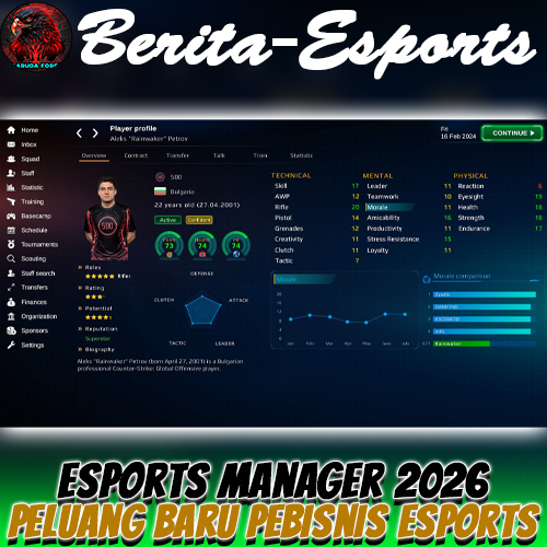 Peluang Baru Pebisnis Esports: Demo Esports Manager 2026